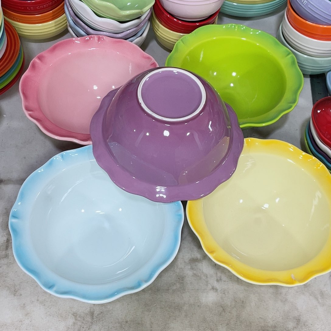 瓷片微瑕陶瓷餐具家用 两个精品