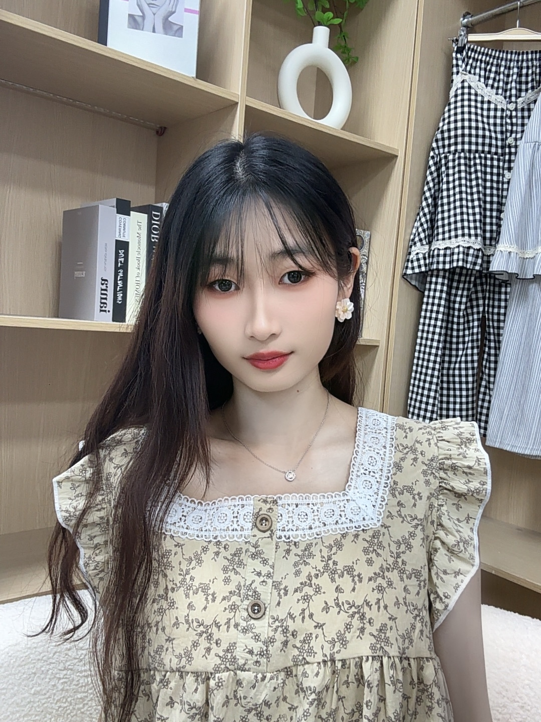 【发财阿米】（古典碎花）夏季短袖新款睡衣女士家居服套装