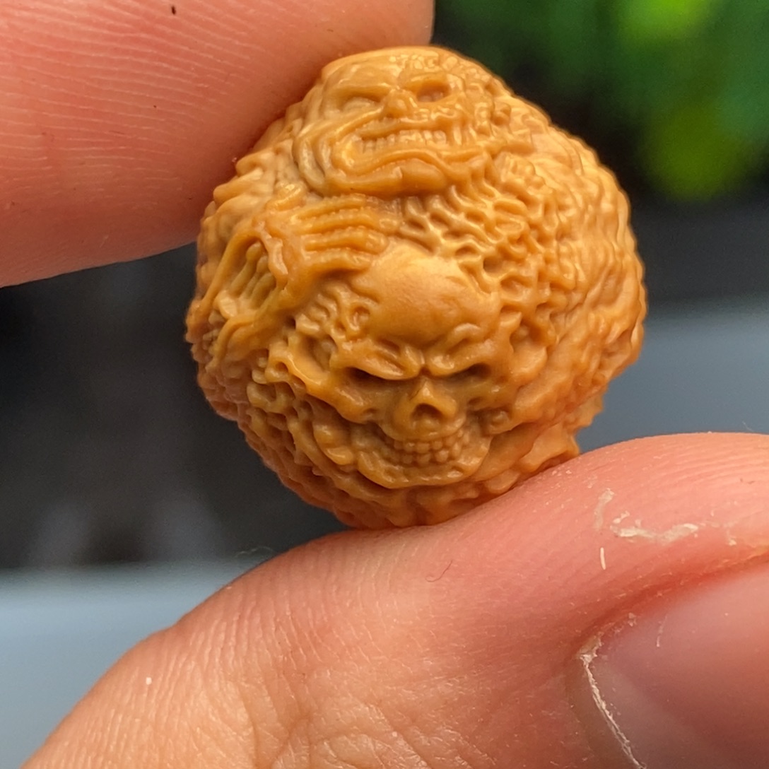 吊坠猴头核桃地狱邪僧