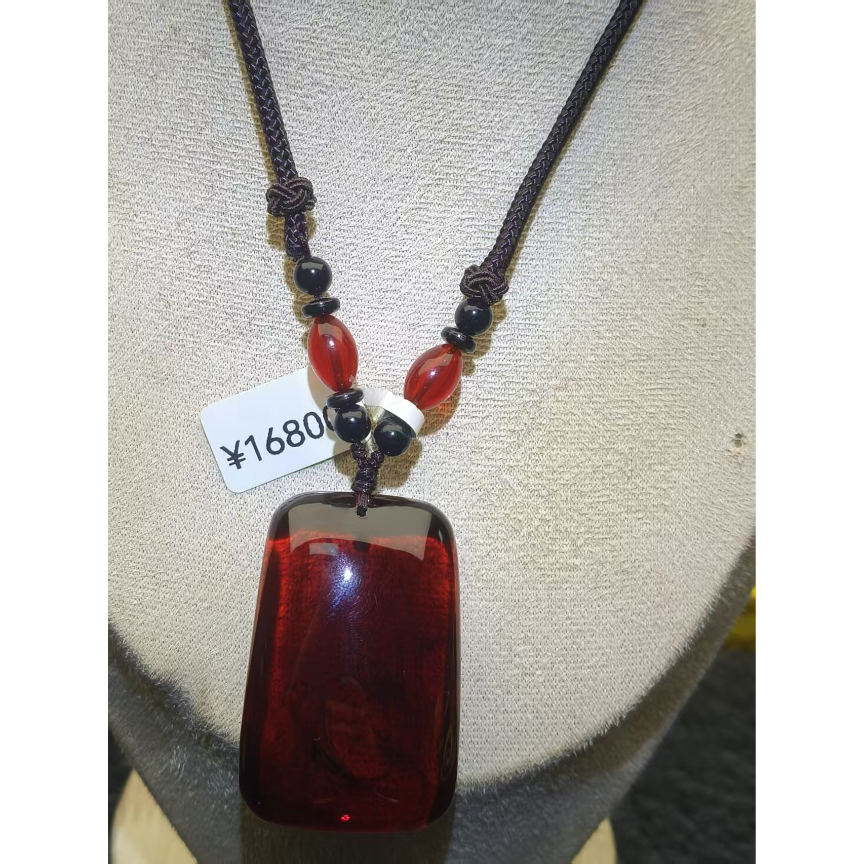 玖原矿------------------------国风复古红无事牌