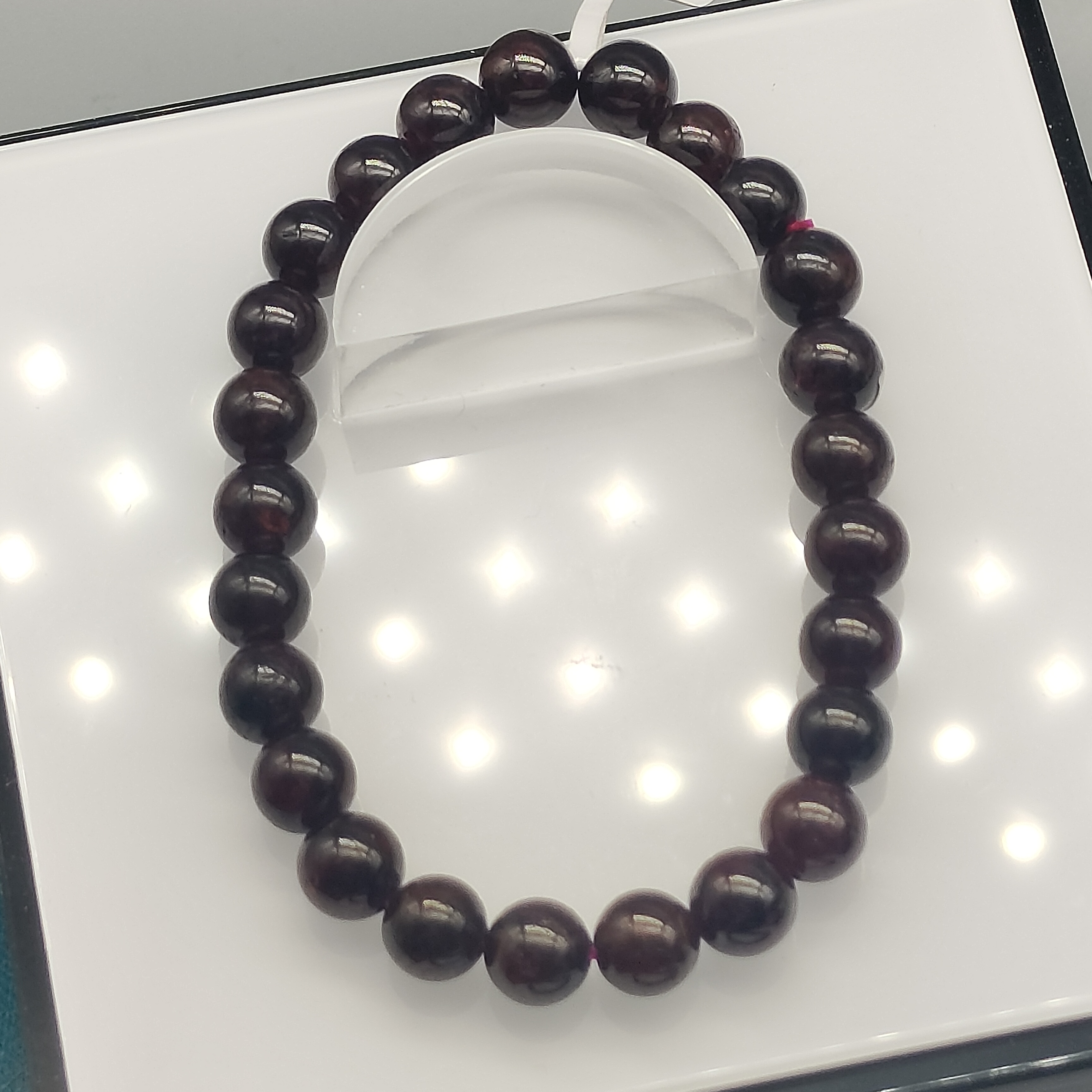 【老王好物优选】HTC531-07-天然石榴石手串多样性发一