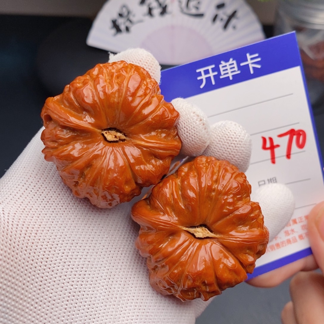 把件文玩核桃45南瓜470