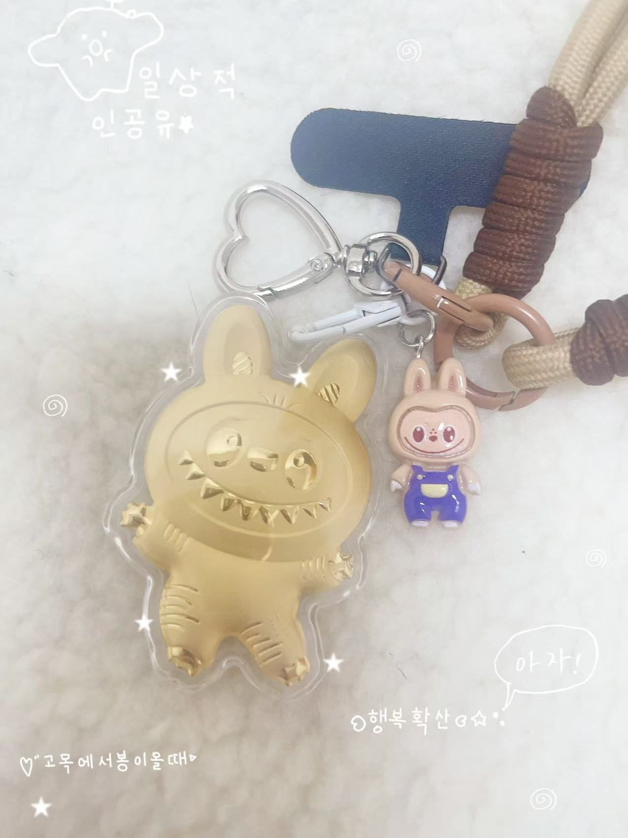 拉布手机挂饰可爱卡通