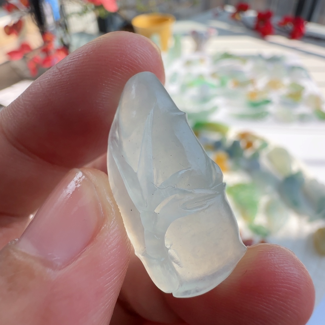 定制翡翠未镶嵌定制翡翠毛货不退不换