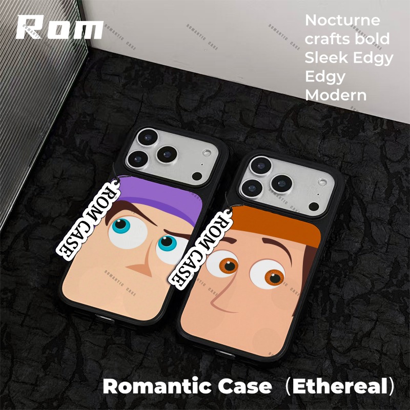 磁吸手机壳适用于苹果17p/16p巴斯光年大头照防摔镀膜碳纤纹磨砂