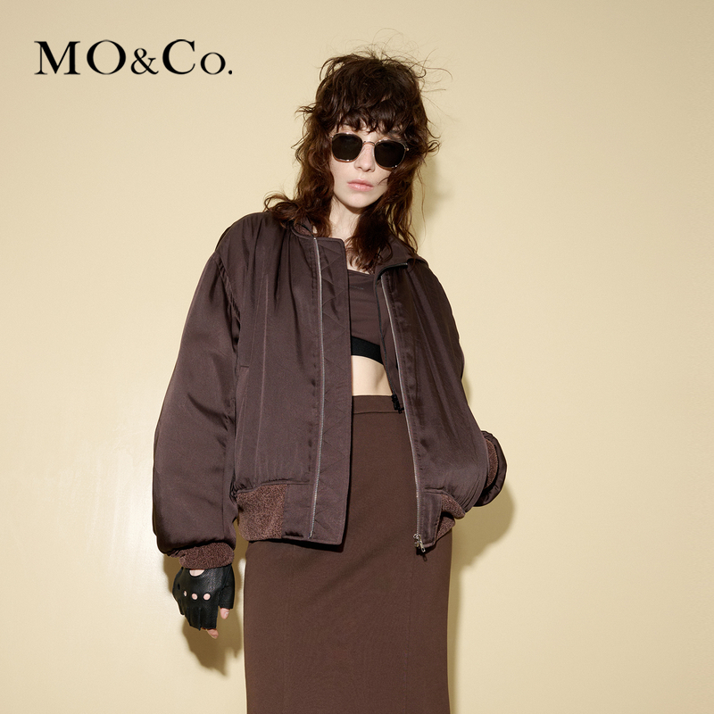 【赵老板专属】【防寒】MOCO秋宽松短款羽绒服MBC3EIN004