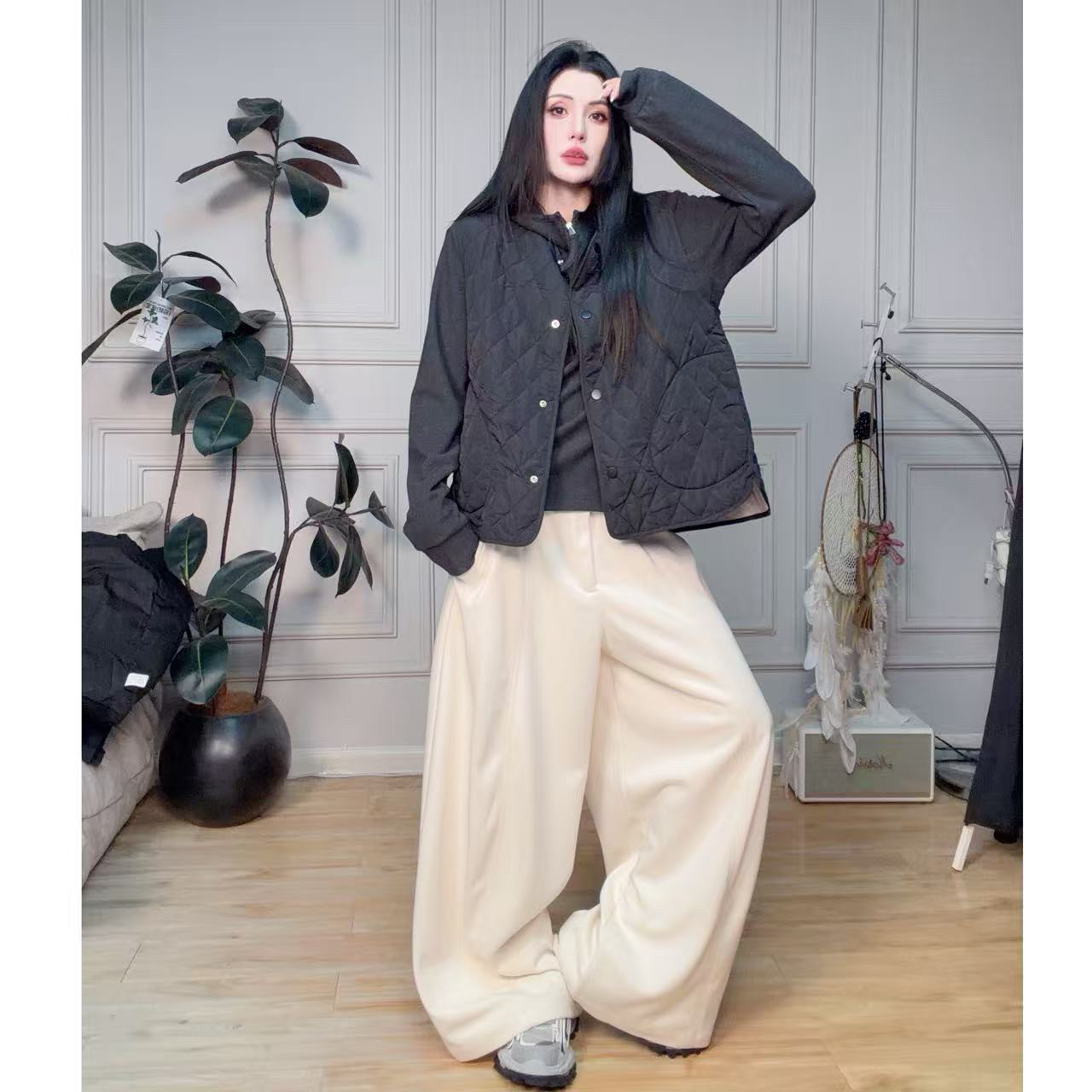 【订单】日系老头菱格马甲