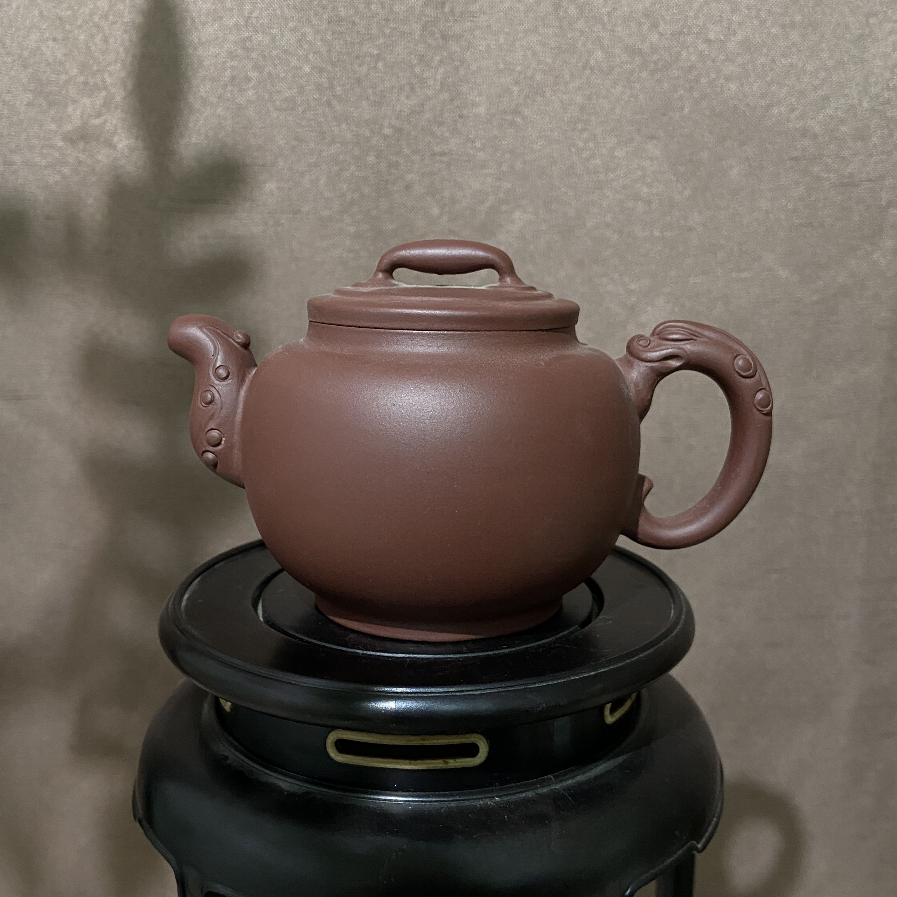 宜兴手工紫砂陶 茶壶GS3381-35