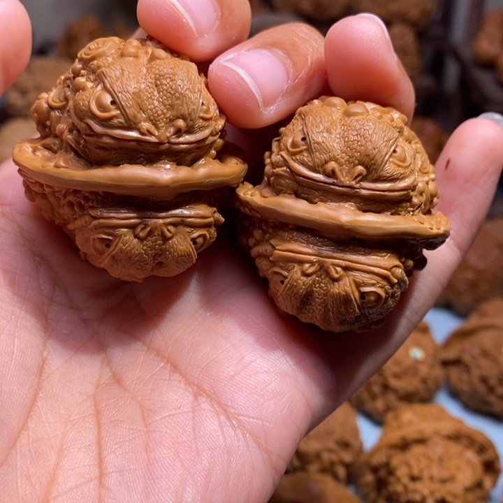 【闪购商品】核桃手串/手链飞**市荷叶金蟾