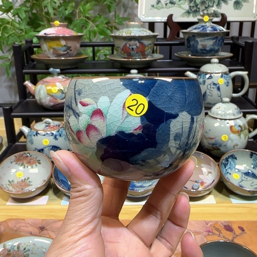 景德镇陶瓷手绘茶具