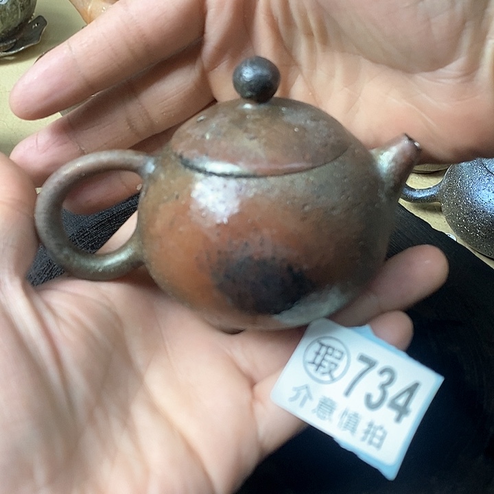 手工粗陶、柴烧茶器