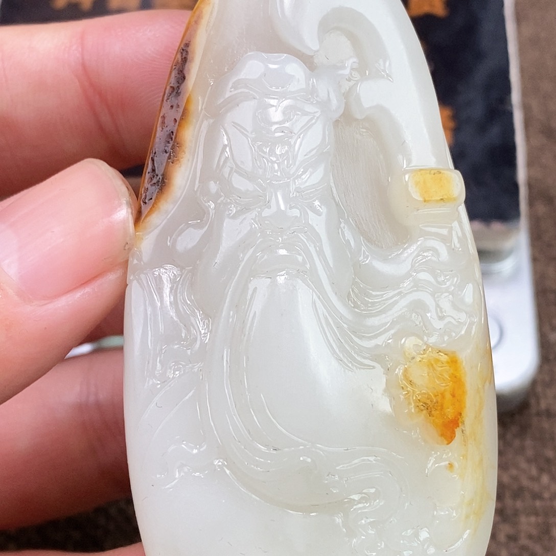 和田玉挂件未镶嵌