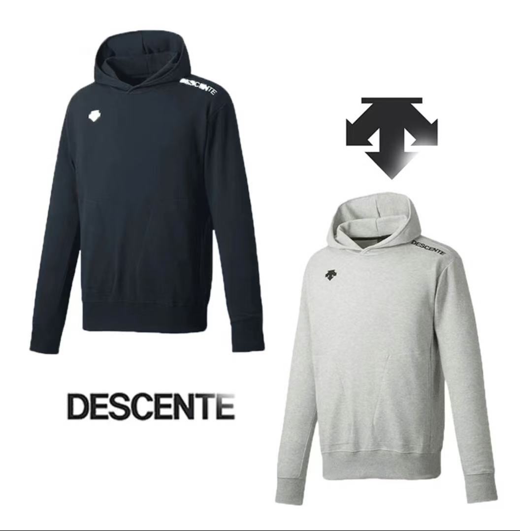 DESCENTE/迪桑特24年秋冬季运动针织休闲户外连帽衫卫衣