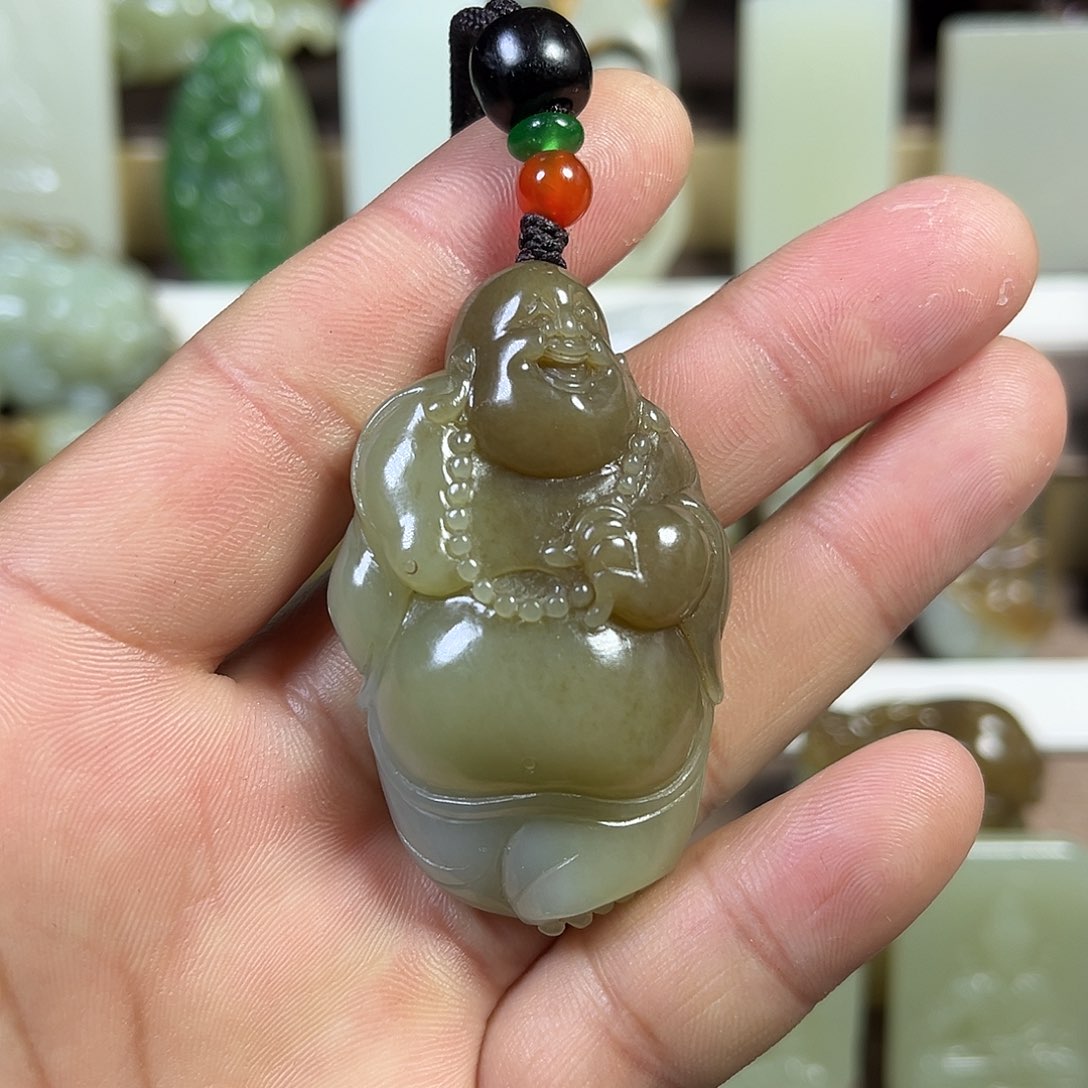 和田玉挂件未镶嵌