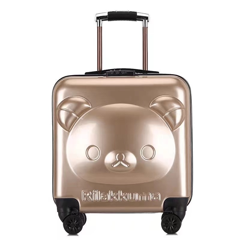 【阿敏补贴】卡通箱结实耐用18寸拉杆箱万向轮通用时尚拉杆不锈钢