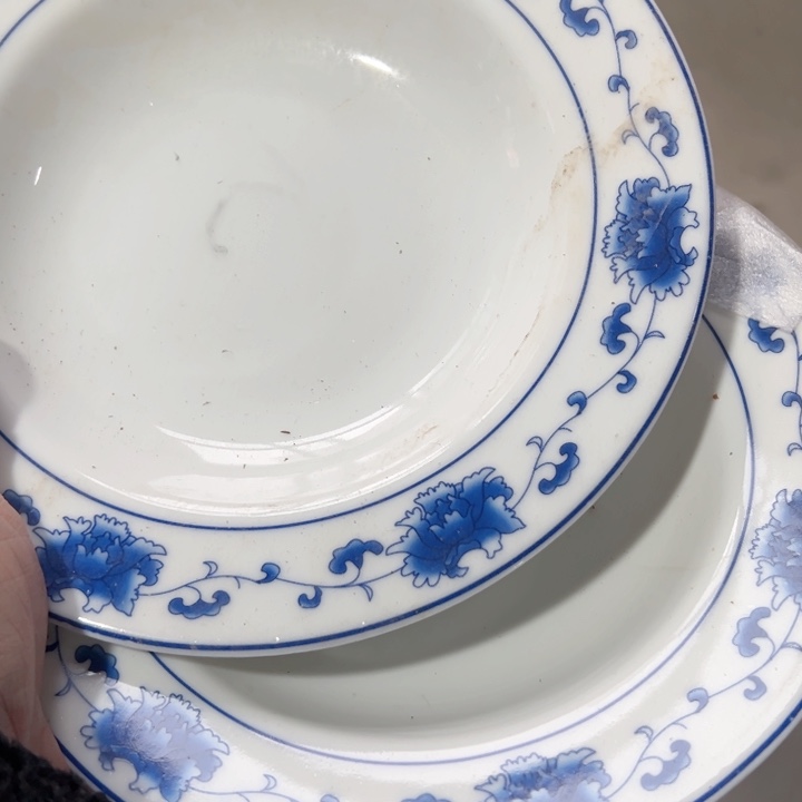 杯八寸深盘两个陶瓷