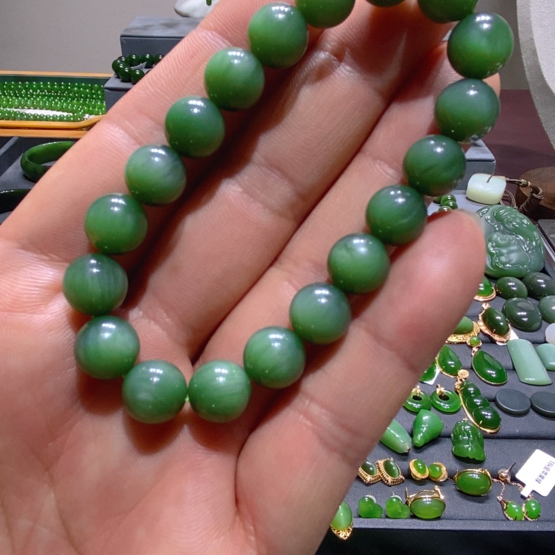 未镶嵌手链和田玉（碧玉）