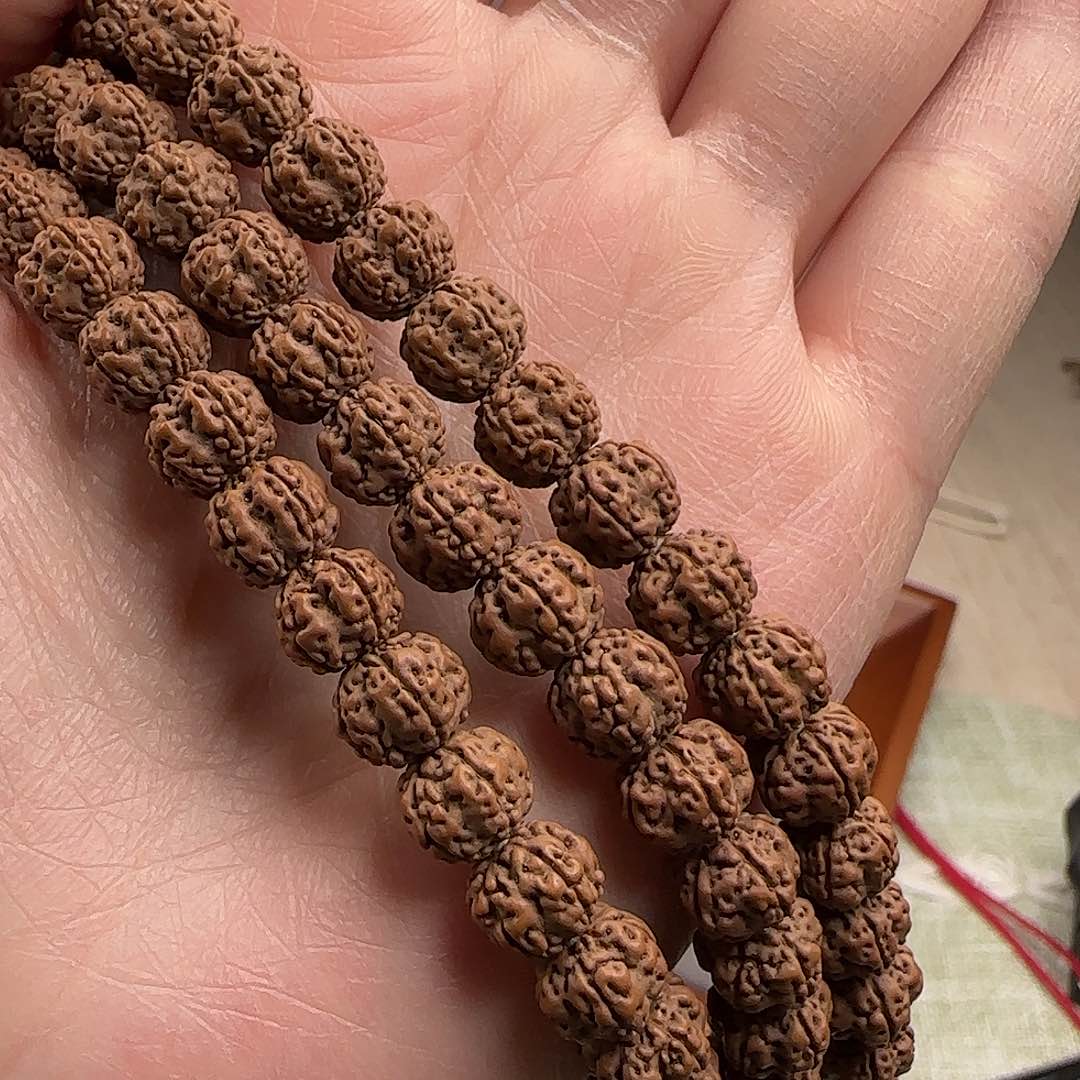 【闪购商品】金刚菩提手串嘎***斯8.5梅花