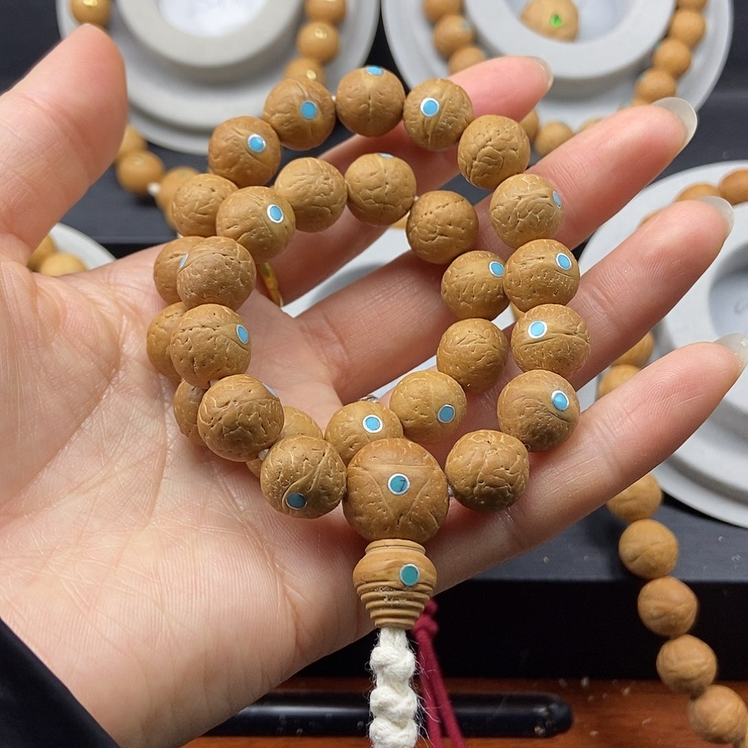 承***昀凤眼菩提手串12➕松手持，25年籽