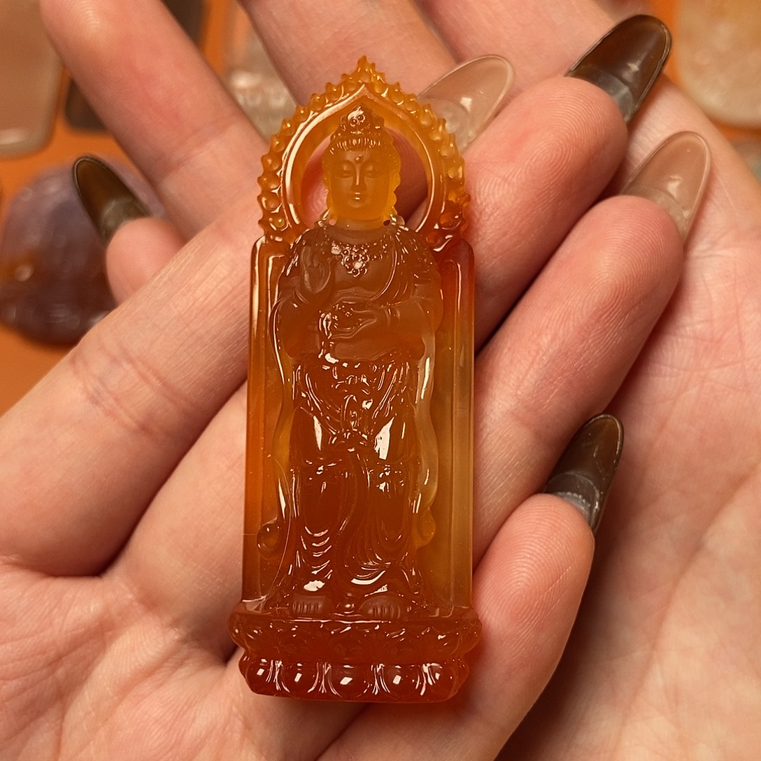 玛瑙/玉髓未镶嵌颈饰