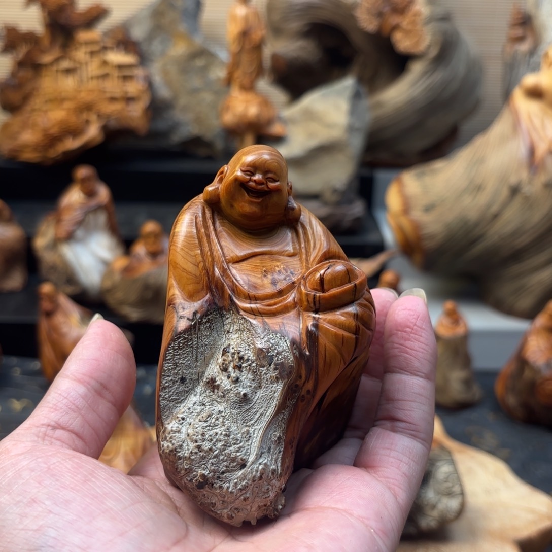 怡***猓柏木太行崖柏手工雕刻