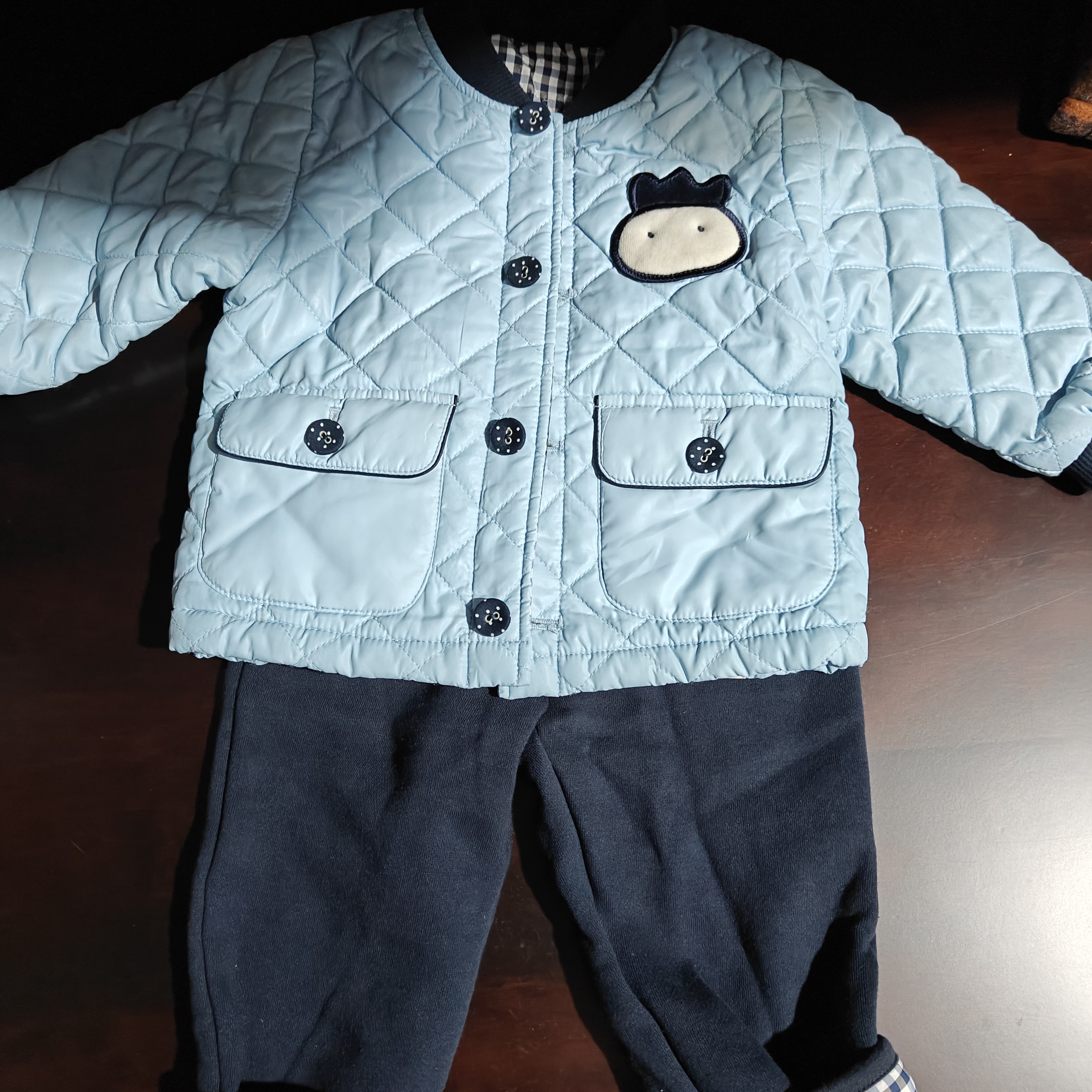 2025年儿童冬款棉服套装