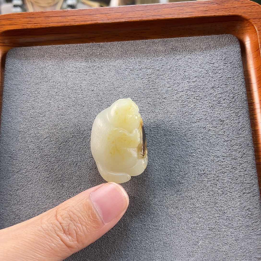 和田玉吊坠(不含链)未镶嵌