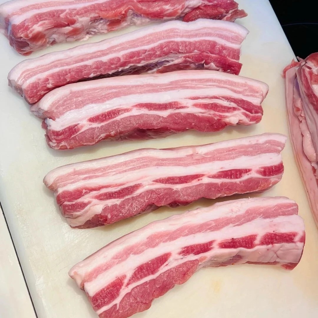 【拍5斤送3斤】蓟县乡村散养跑山猪精品五花肉顺丰冷链发货±0.05kg