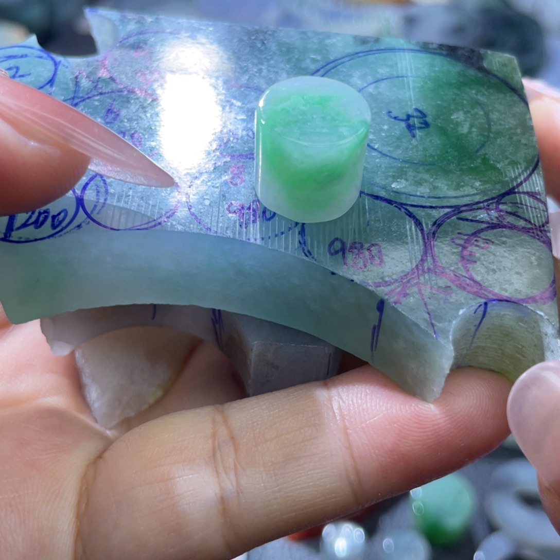 瑜***定制翡翠未镶嵌天然翡翠