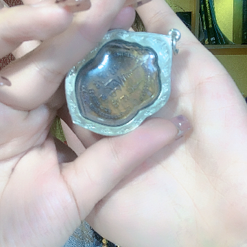 泥塑黑虎自身吊坠福莉