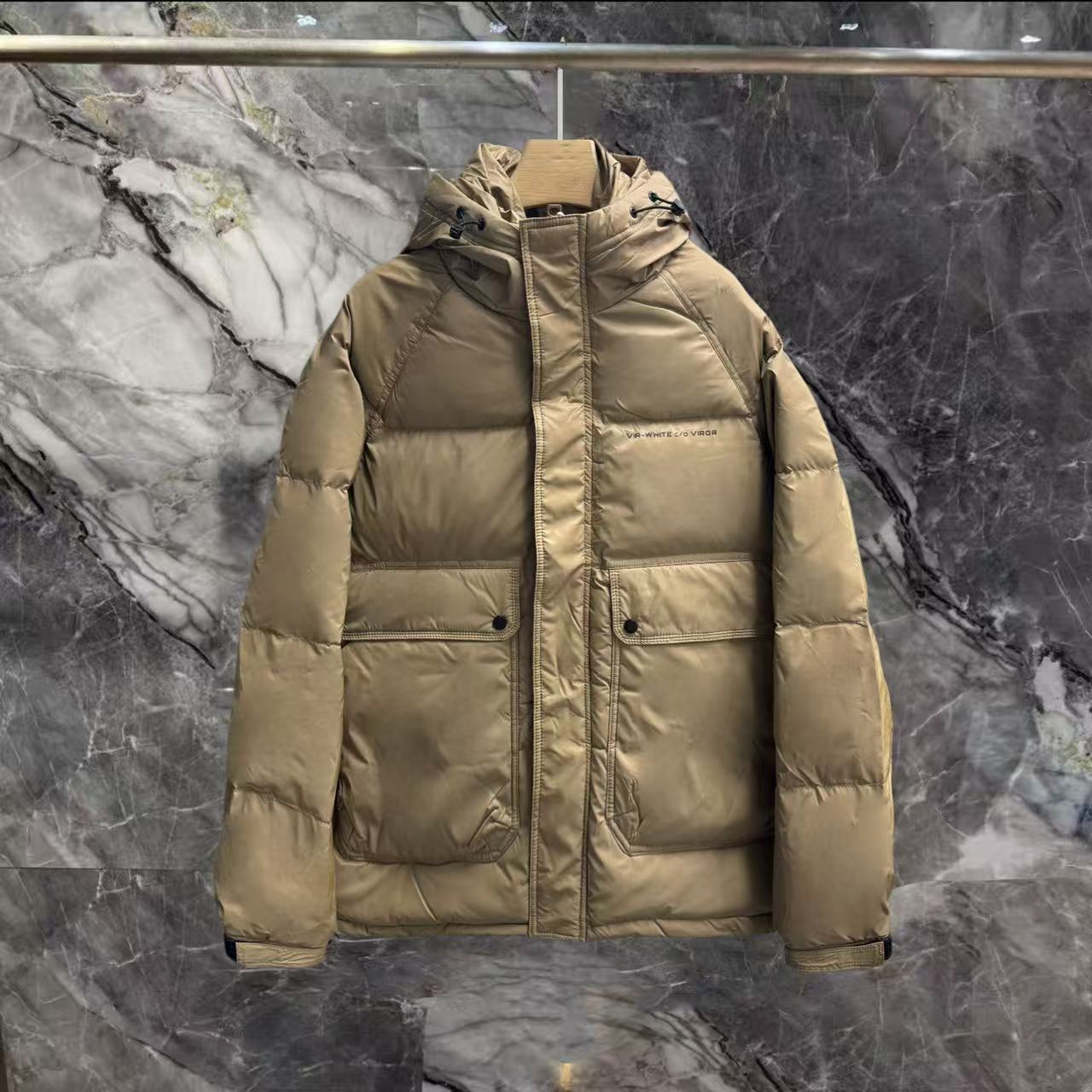 6620冬季潮流百搭连帽六防免洗防寒服