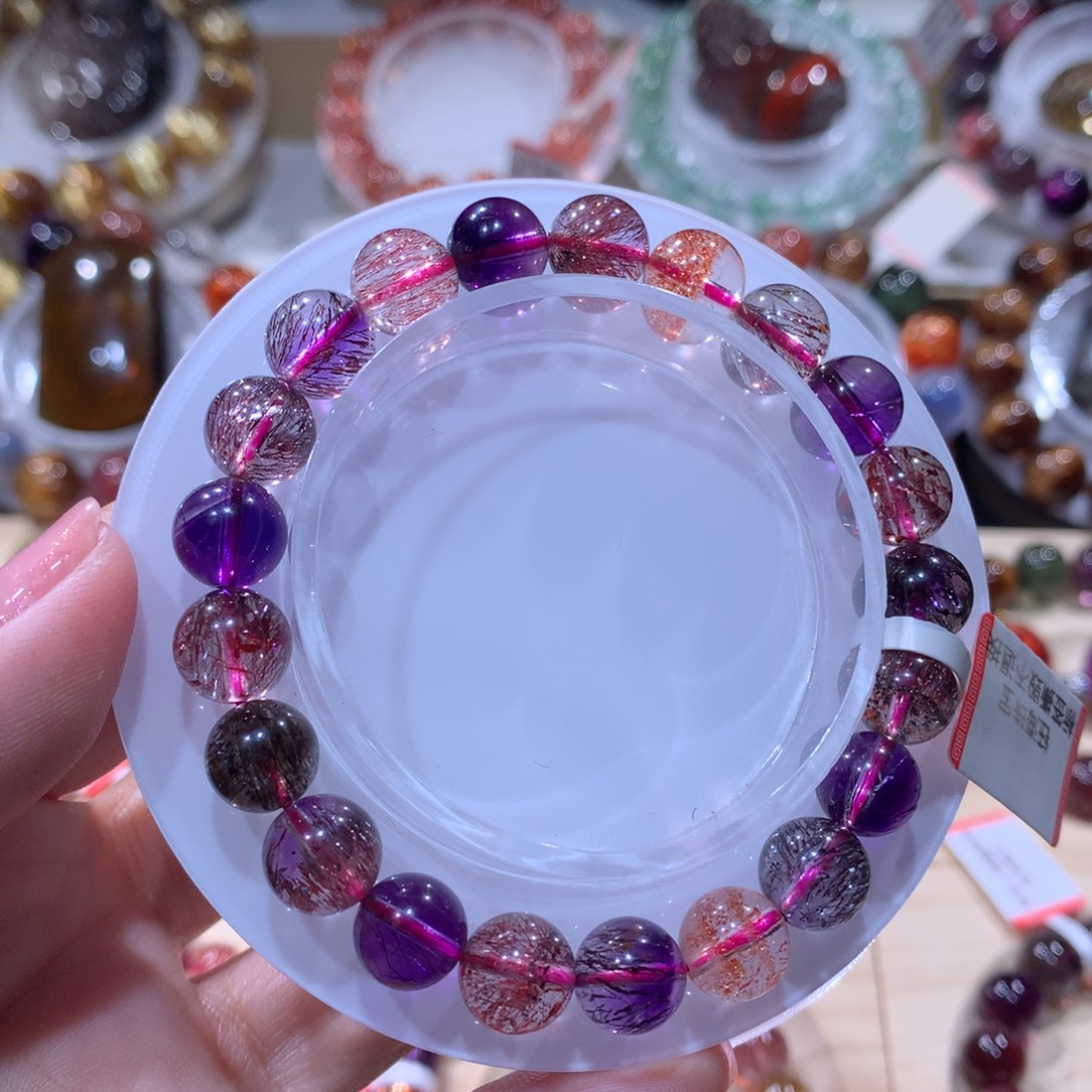 手链水晶未镶嵌超七9mm