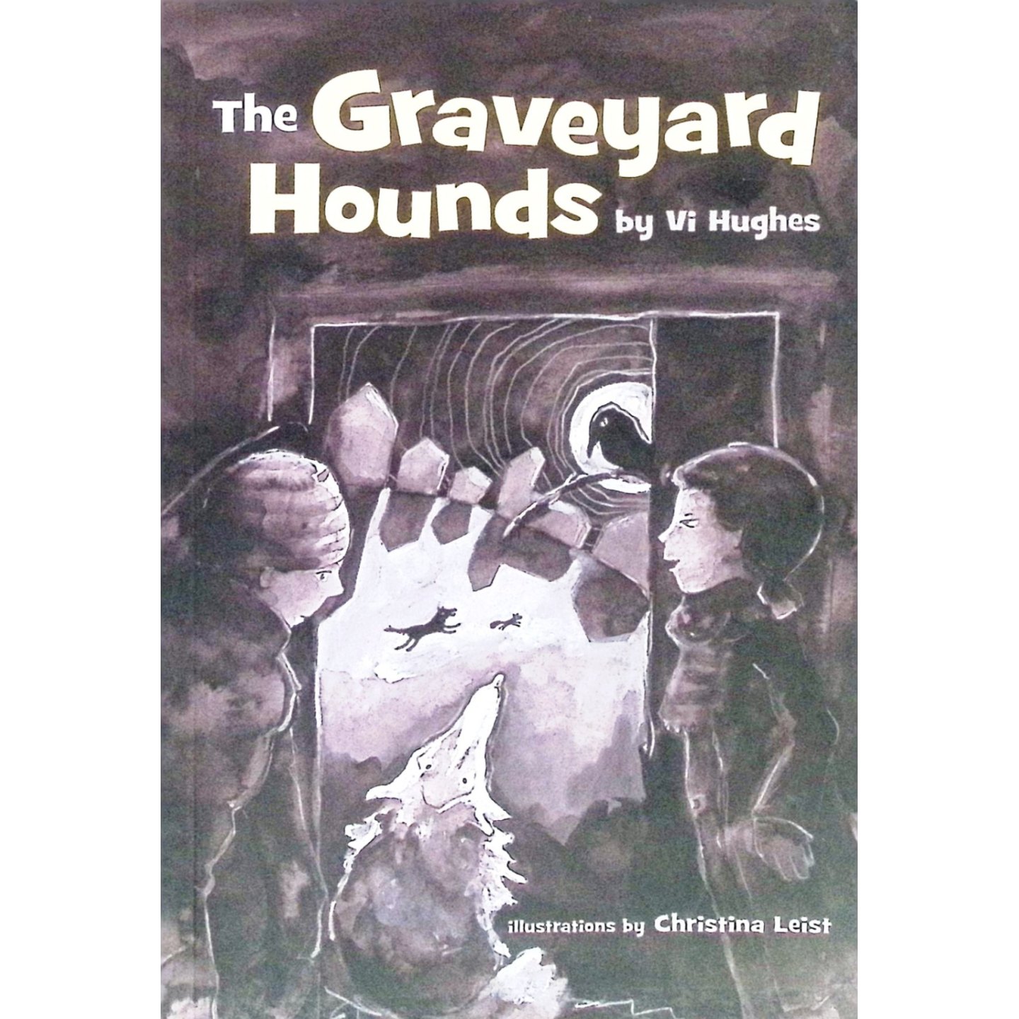 原版书TheGraveyardHounds英语绘本墓地猎犬儿童冒险悬疑奇幻故事