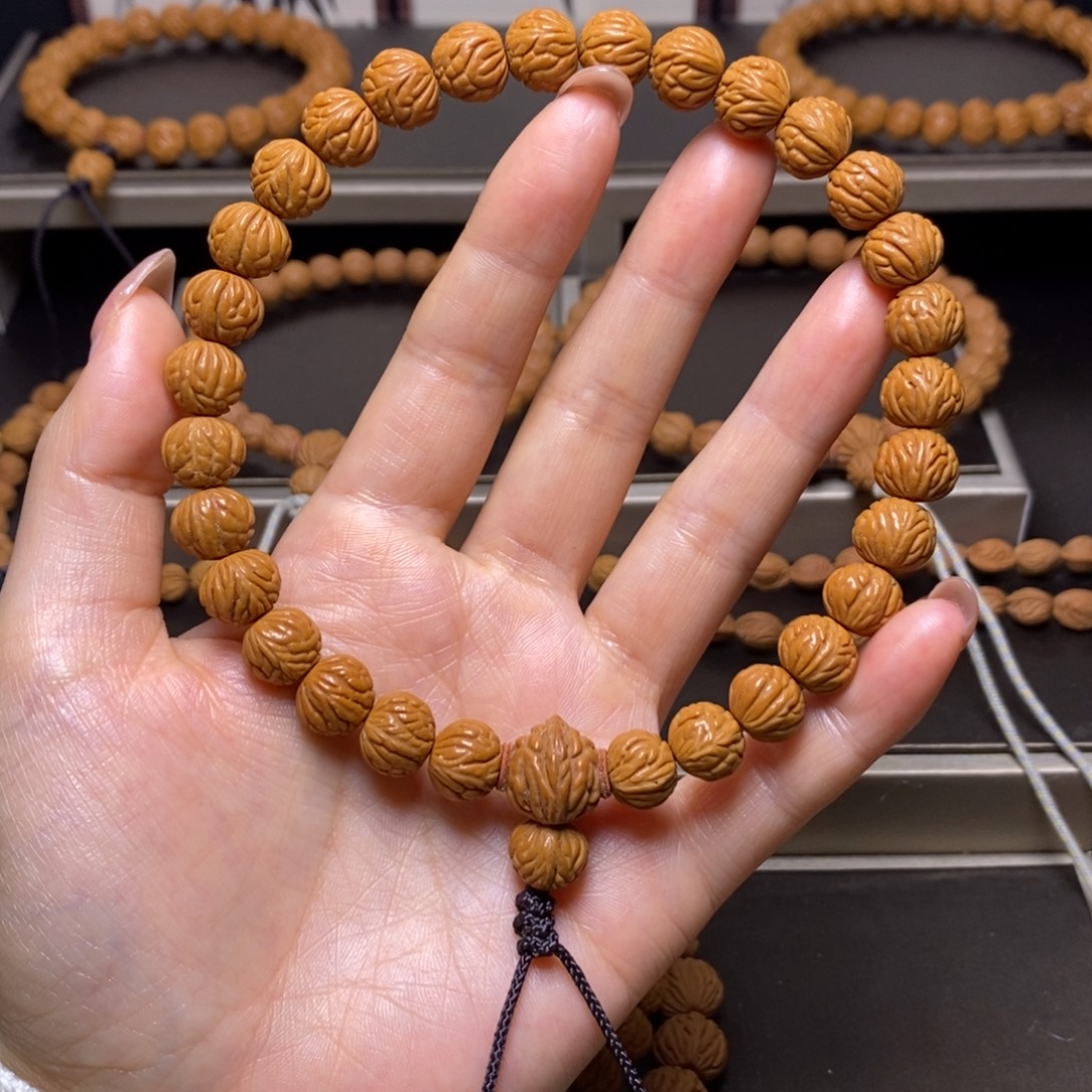 Y***X桃核手串秦岭桃核