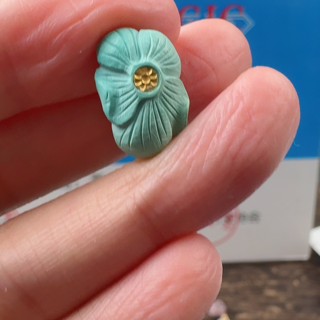 绿松石珠宝奇石未镶嵌