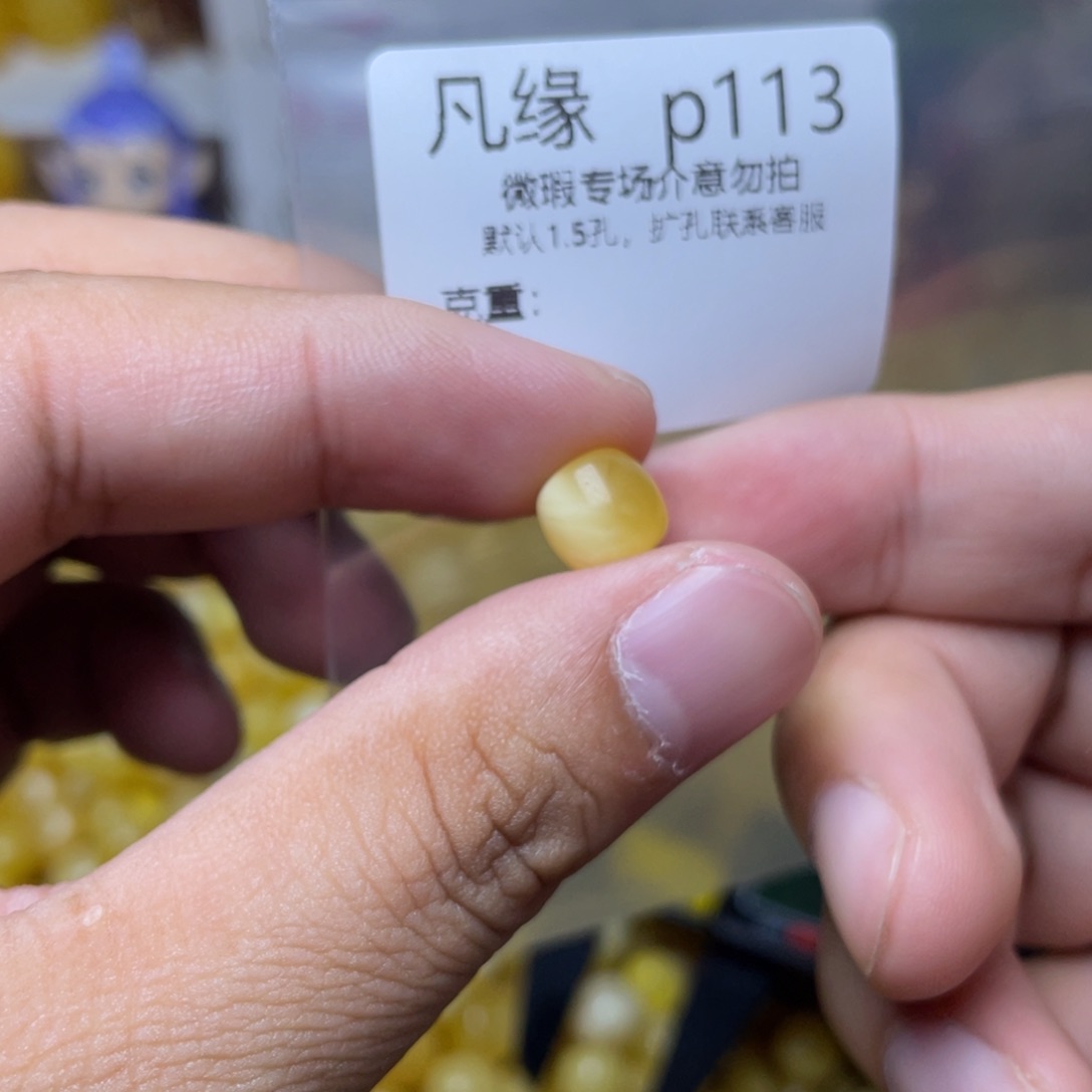 琥珀未镶嵌珠宝奇石