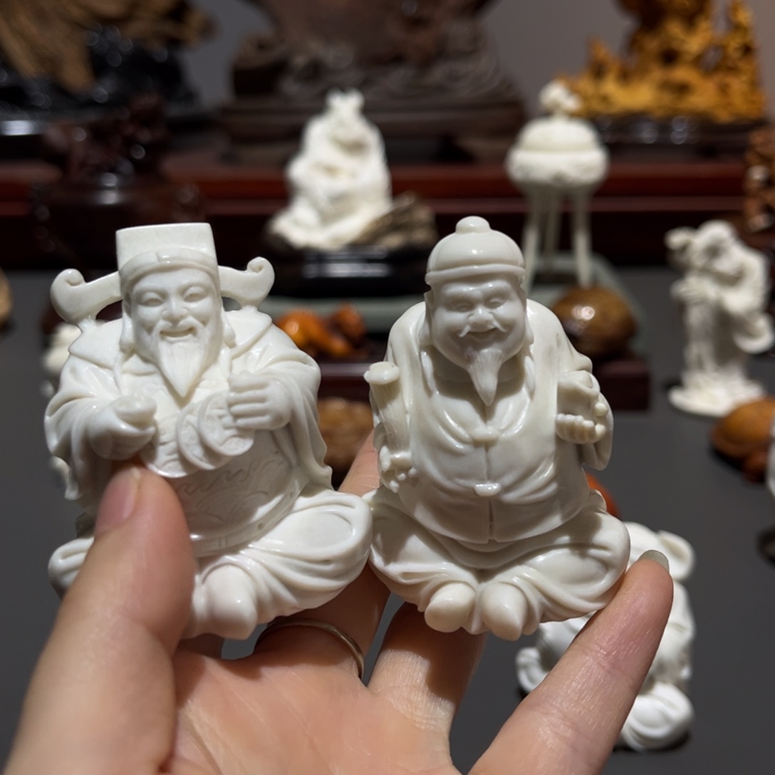 木大**愚鹿角工艺品摆件