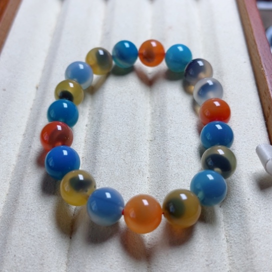 玛瑙/玉髓手链未镶嵌