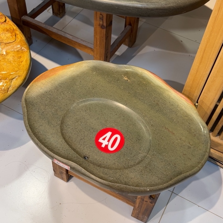 明*！端砚石小茶盘