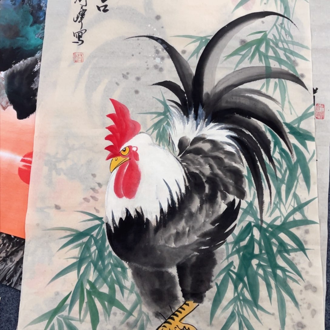 国画处理作品看好再拍哦