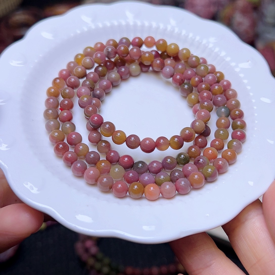 玛瑙/玉髓手链未镶嵌