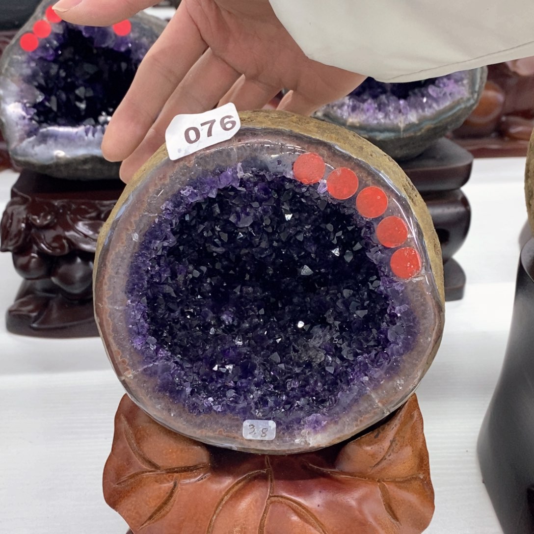 大型摆件（非配饰）紫晶未镶嵌