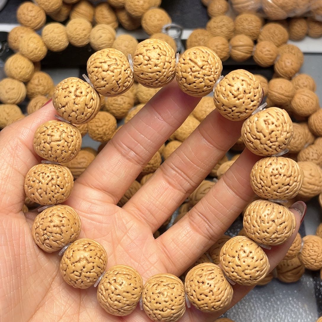 桃核手串18王者南瓜手串