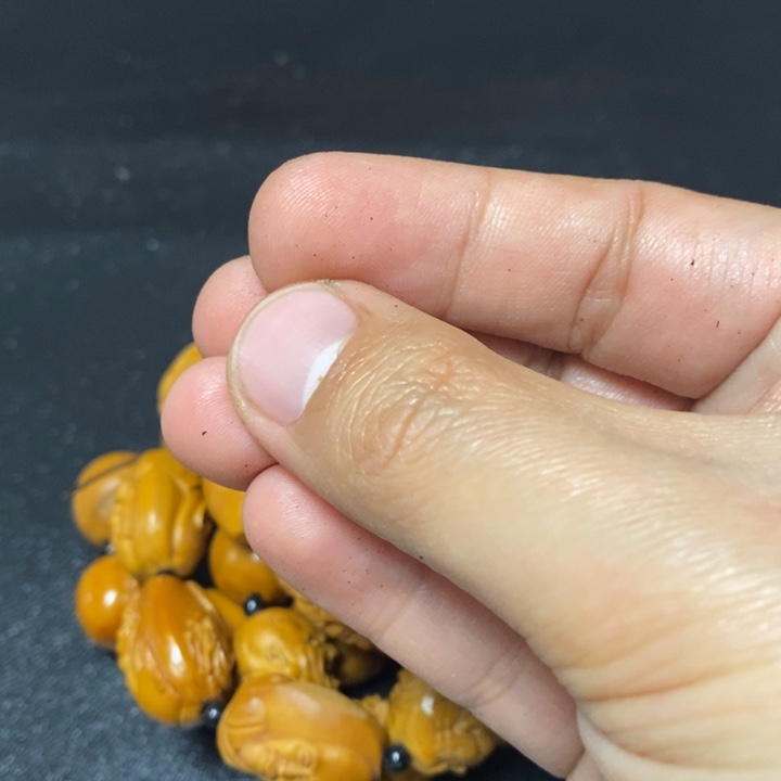 春***雨手串/手链橄榄核橄榄微瑕财神10颗