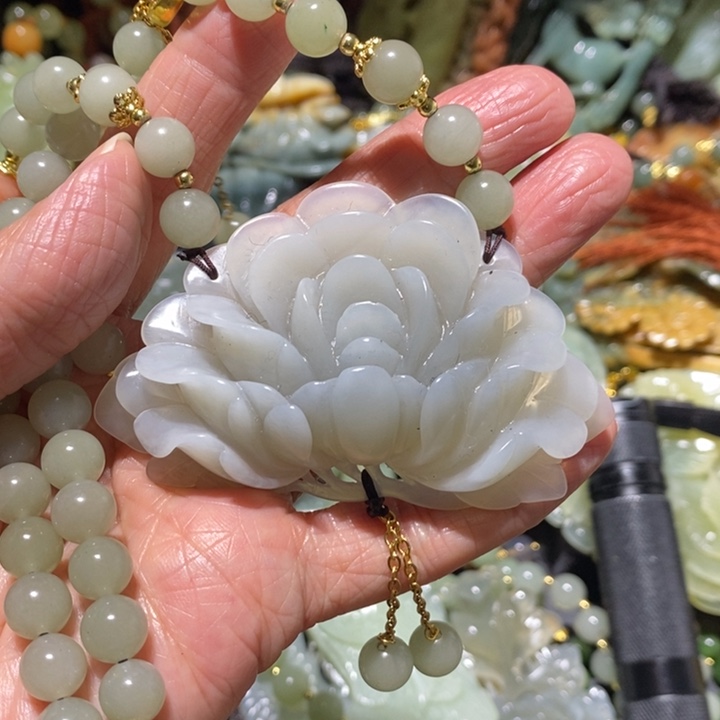 岫玉岫玉吊坠未镶嵌