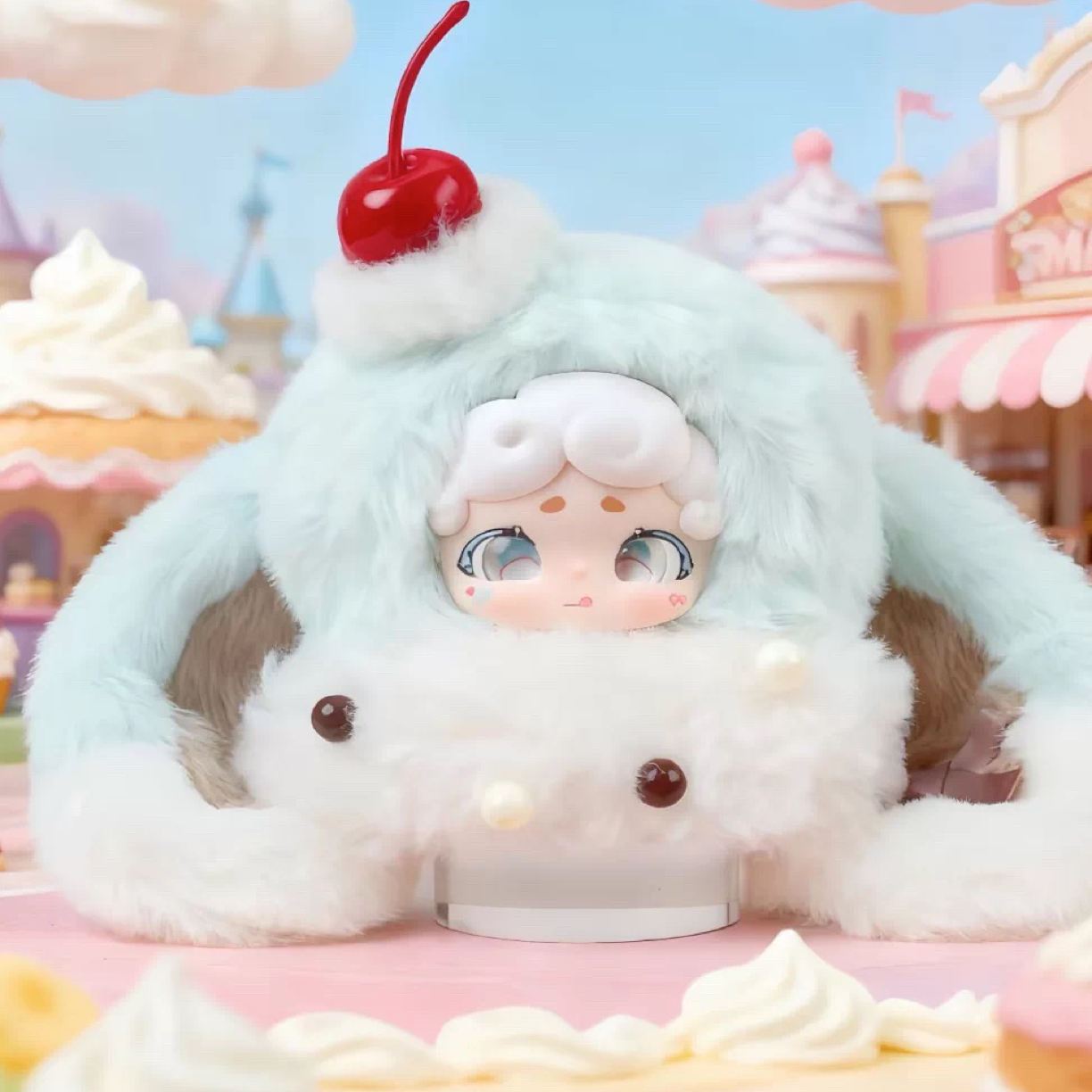 【直播浮力】LuckyDeerNai【晚安小兔】绒绒冰毛绒盲盒【默认代拆】