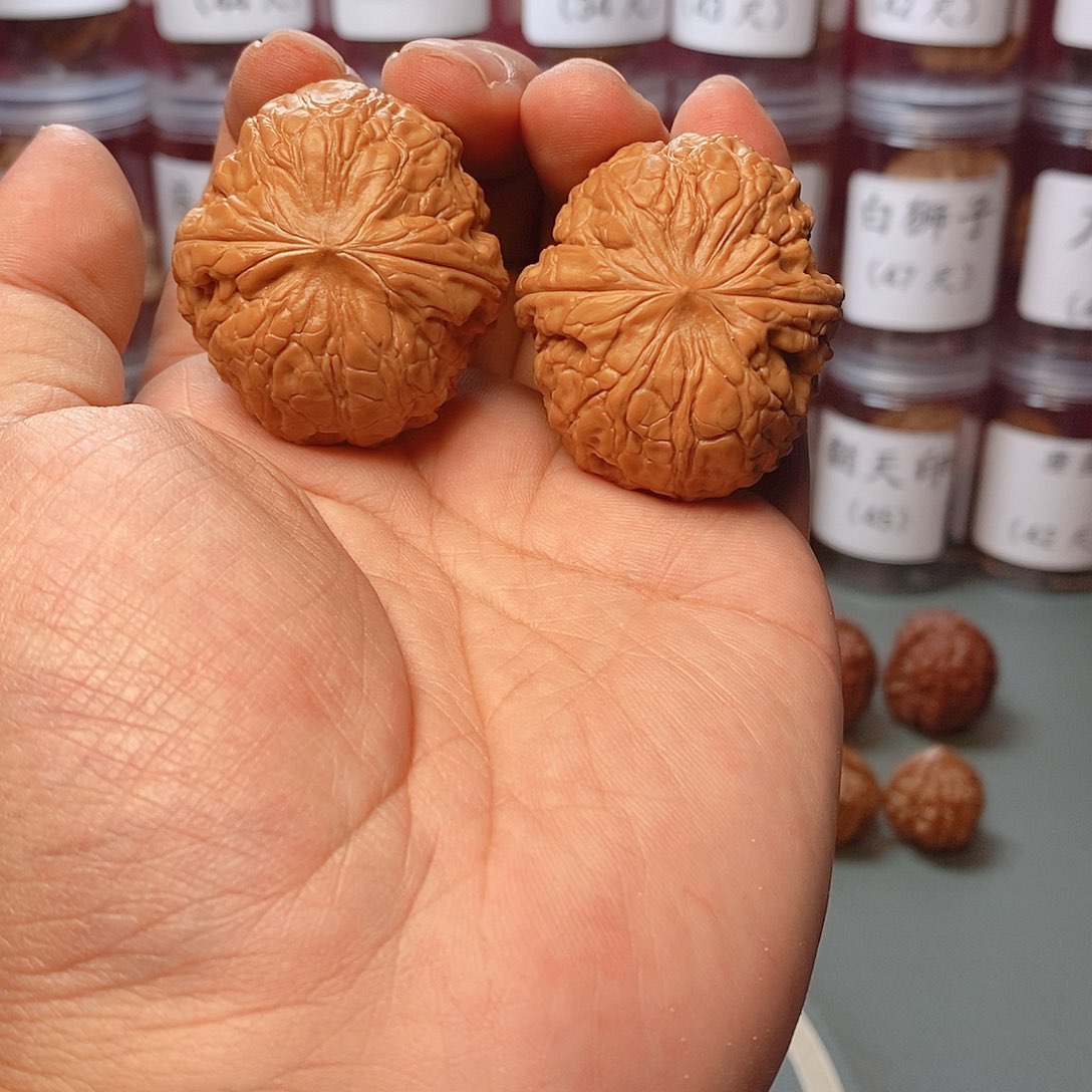 核桃把件湍*42尺寸大团圆核桃