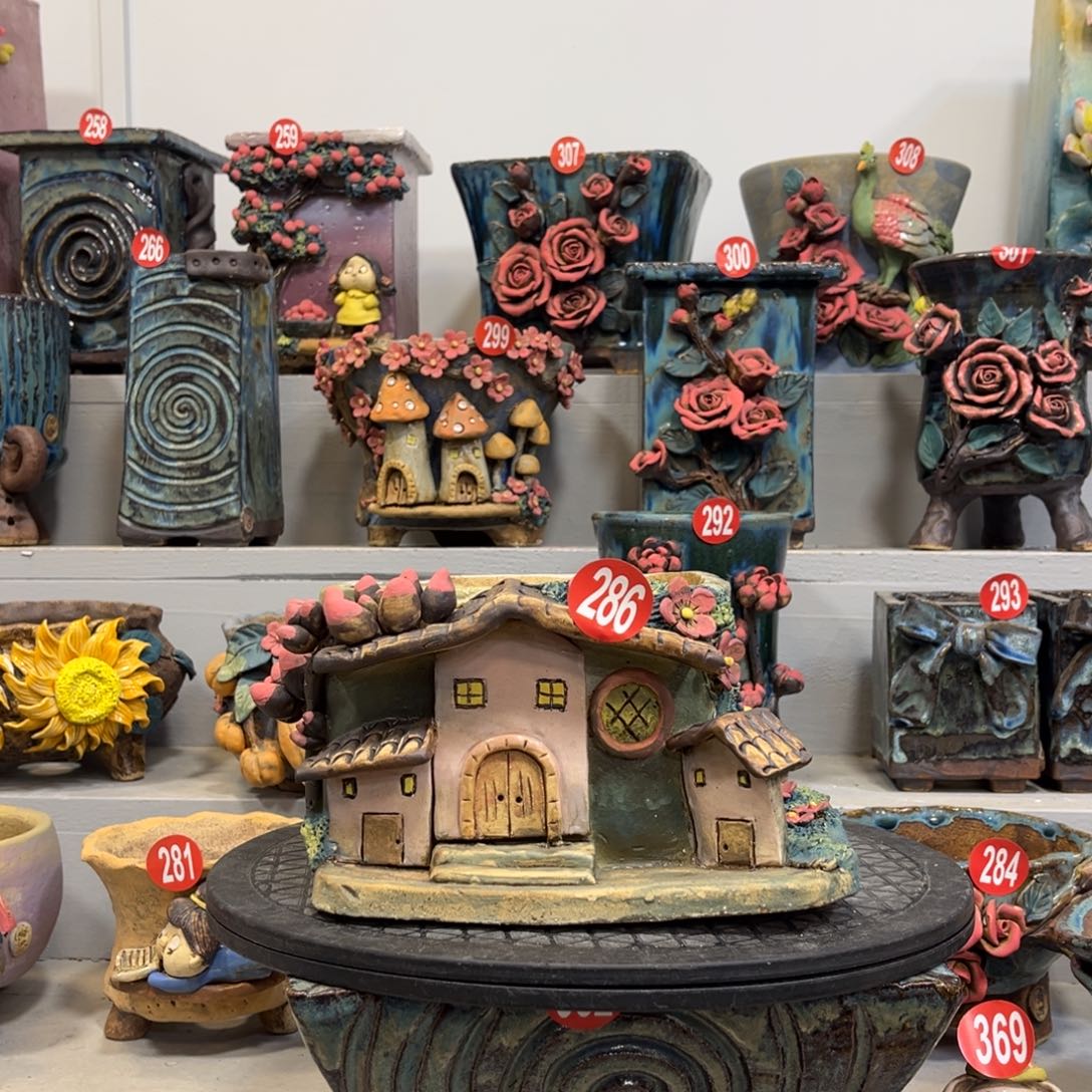 陶瓷蔷*花286 号新年福利陶然花盆