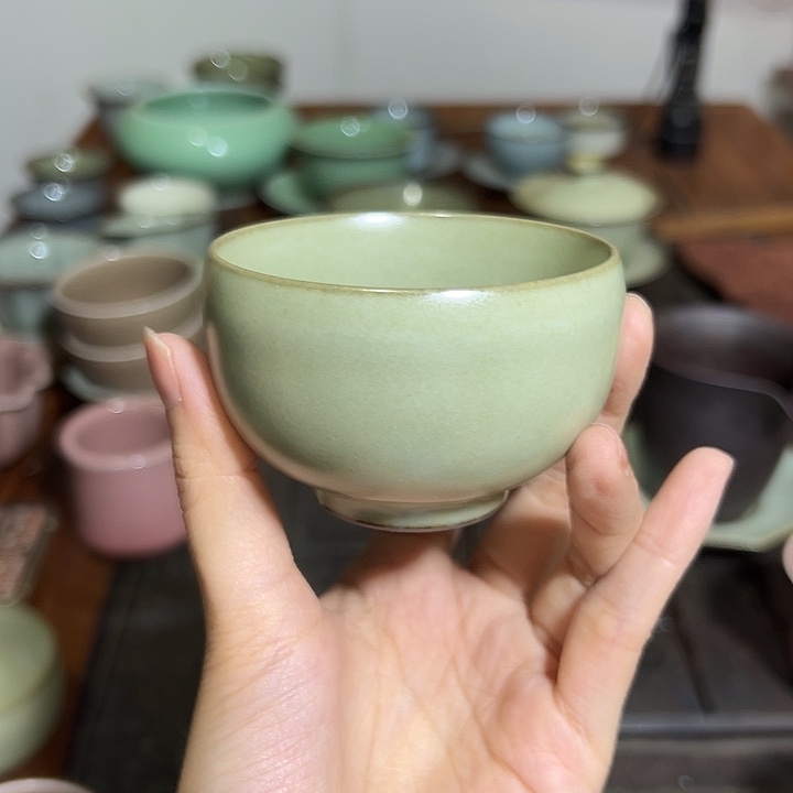 小米茶器龙泉云间青瓷