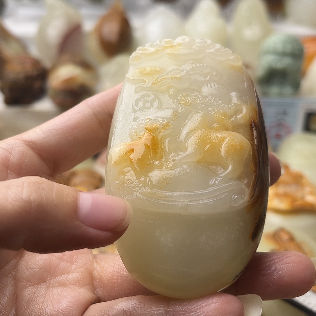 石材古青石不退换羊微瑕